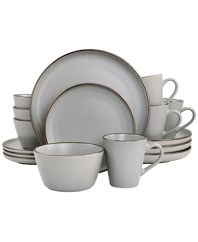 Elama Simon 16 Pc. Dinnerware Set, Service for 4