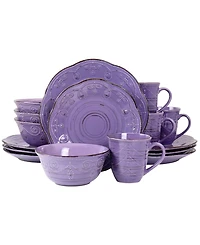 Elama Aitana 16 Pc. Dinnerware Set, Service for 4