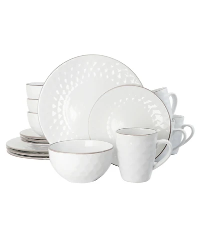 Elama Camil 16 Pc. Dinnerware Set, Service for 4
