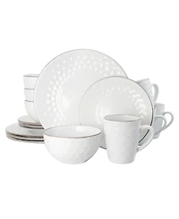 Elama Camil 16 Pc. Dinnerware Set, Service for 4
