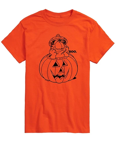 Airwaves Men's Garfield Pumpkin T-shirt