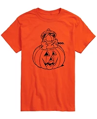Airwaves Men's Garfield Pumpkin T-shirt