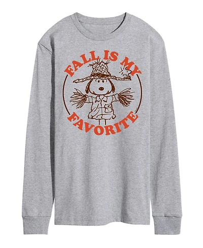 Airwaves Men's Peanuts Fall is My Favorite T-shirt
