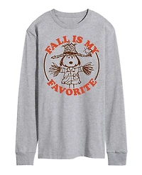 Airwaves Men's Peanuts Fall is My Favorite T-shirt