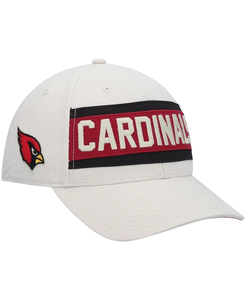 Men's '47 Cream Arizona Cardinals Crossroad Mvp Adjustable Hat
