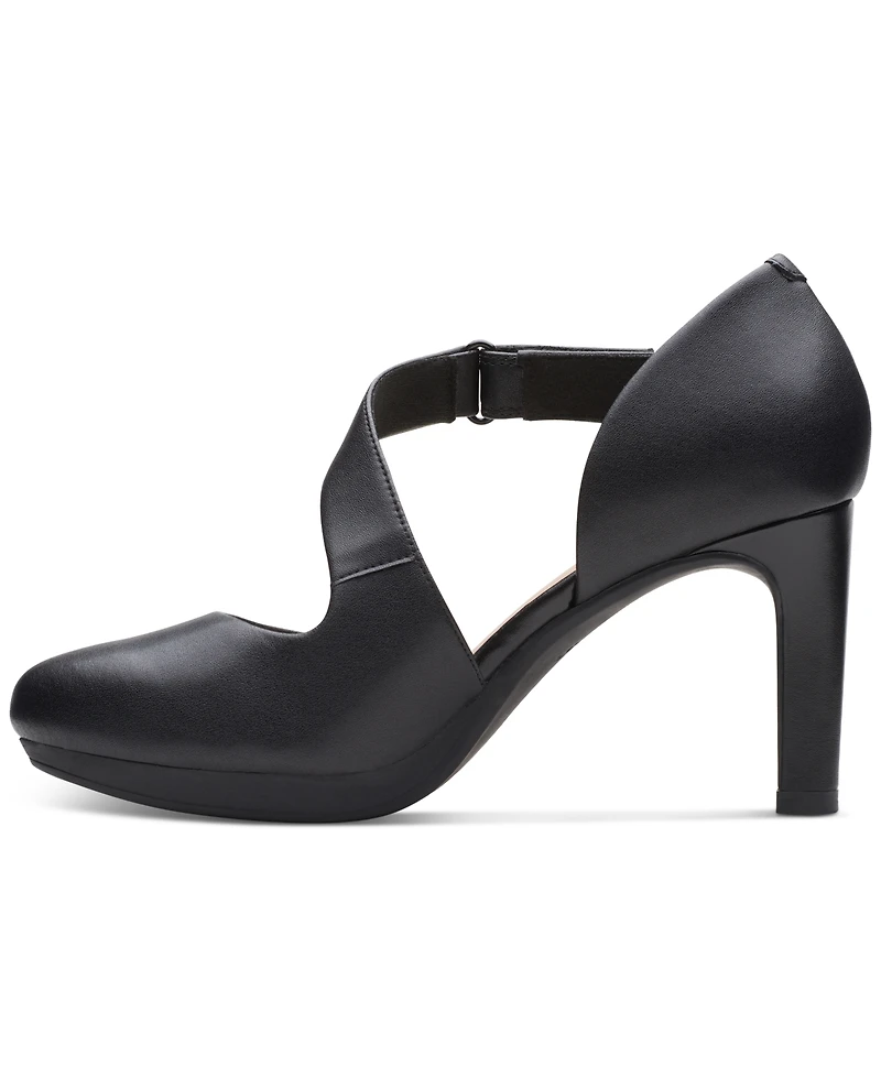 Clarks Women's Ambyr Glow Asymmetrical Comfort Pumps