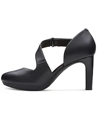Clarks Women's Ambyr Glow Asymmetrical Comfort Pumps