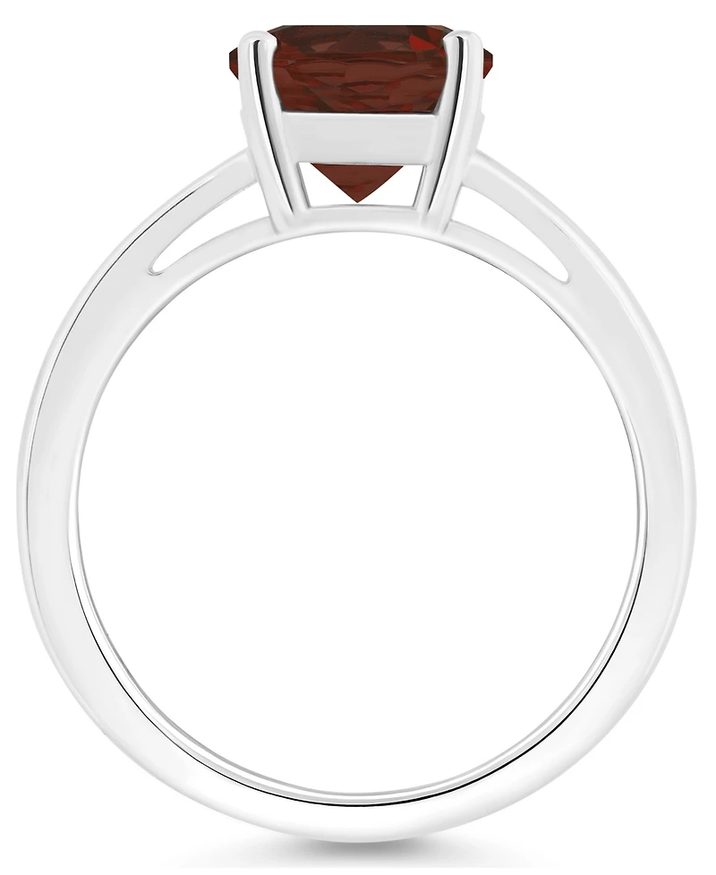 Macy's Women's Garnet (3-1/10 ct.t.w.) Ring Sterling Silver