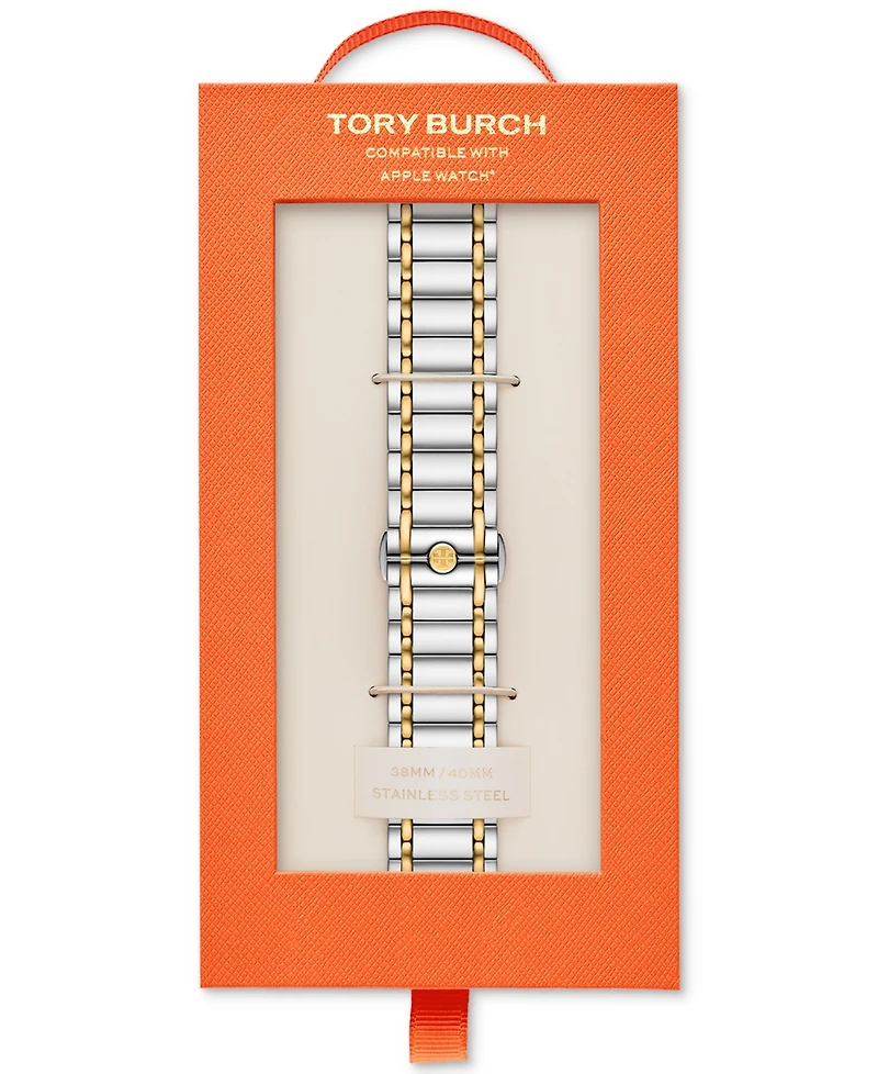 Tory Burch Women's The Miller Two-Tone Stainless Steel Link Bracelet For Apple Watch 38mm/40mm/41mm