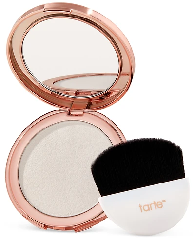 tarte Smooth Operator Amazonian Clay Pressed Setting Powder & Brush