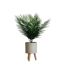 Desktop Artificial Palm in Decorative Pot