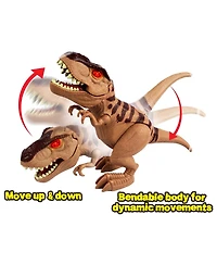PreHistoric Times Trex Transporter Light Sounds Children's Play Truck Dinosaur Figurine