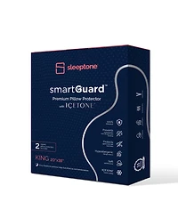 Nestl Water-resistant Premium Ice Silk 2-Pack Pillows Protector, Queen