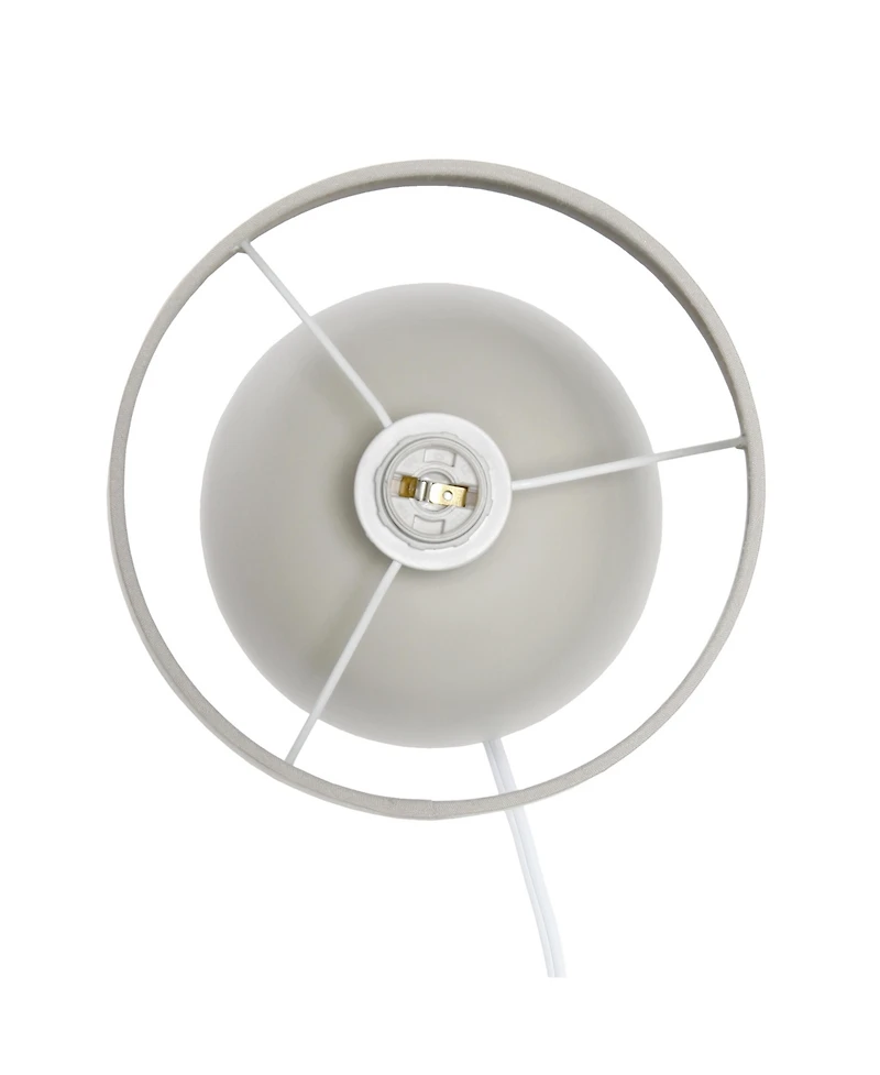 Simple Designs Petite Mid Century Table Lamp