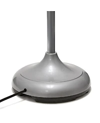 Simple Designs 5 Light Adjustable Gooseneck Floor Lamp with Shades