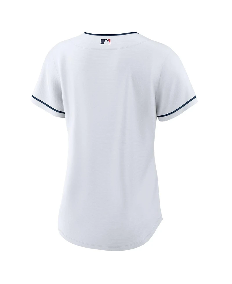 Men's Nike White Cleveland Guardians Home Replica Team Jersey