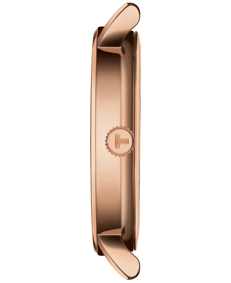 Tissot Women's Swiss Everytime Beige Leather Strap Watch 34mm