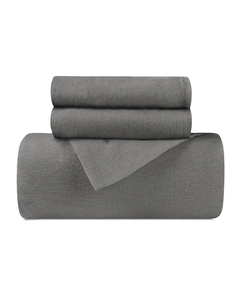 Superior Solid 3-Piece Duvet Cover Set, King