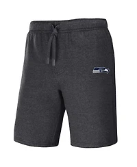 Men's Nfl x Darius Rucker Collection by Fanatics Heather Charcoal Seattle Seahawks Logo Shorts