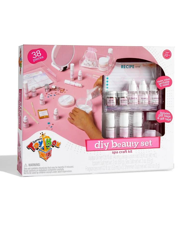 Geoffrey's Toy Box Do It Yourself Beauty Spa Craft Set, Created for Macy's
