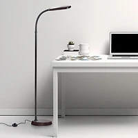 Litespan Slim 55" Led Floor Lamp with Adjustable Color Temperatures