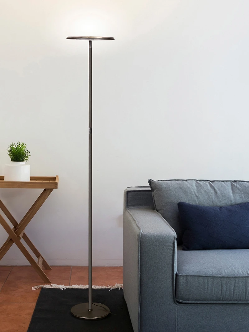 Sky Flux 67" Led Floor Lamp with 3 Color Temperature Options