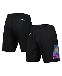 Men's Mitchell & Ness Black Phoenix Suns Hardwood Classics Color Bomb Energy Shorts