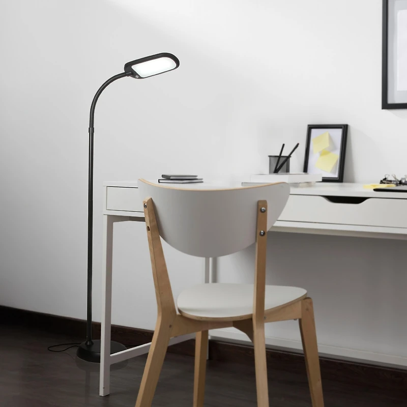 Litespan Slim 55" Led Floor Lamp with Adjustable Color Temperatures