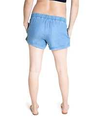 Ingrid + Isabel Maternity Elastic Waist Shorts