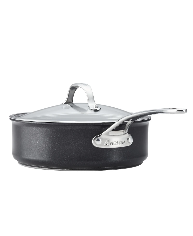 Anolon X Hybrid Nonstick Saute Pan with Lid, 3.5-Quart