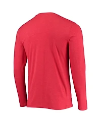 Men's Concepts Sport Navy, Red Washington Wizards Long Sleeve T-Shirt & Pants Sleep Set