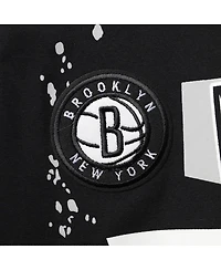 Men's Black Brooklyn Nets Confetti T-shirt