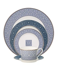 Noritake Infinity Blue 5 Piece Place Setting