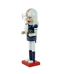 Northlight Wooden Christmas Nutcracker Football Player, 14"