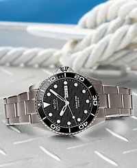 Mido Men's Swiss Automatic Ocean Star Silver-Tone Titanium Bracelet Watch 43mm