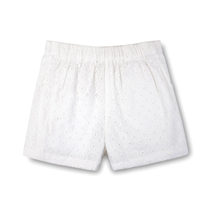 Hope & Henry Baby Girls Button Front Skort