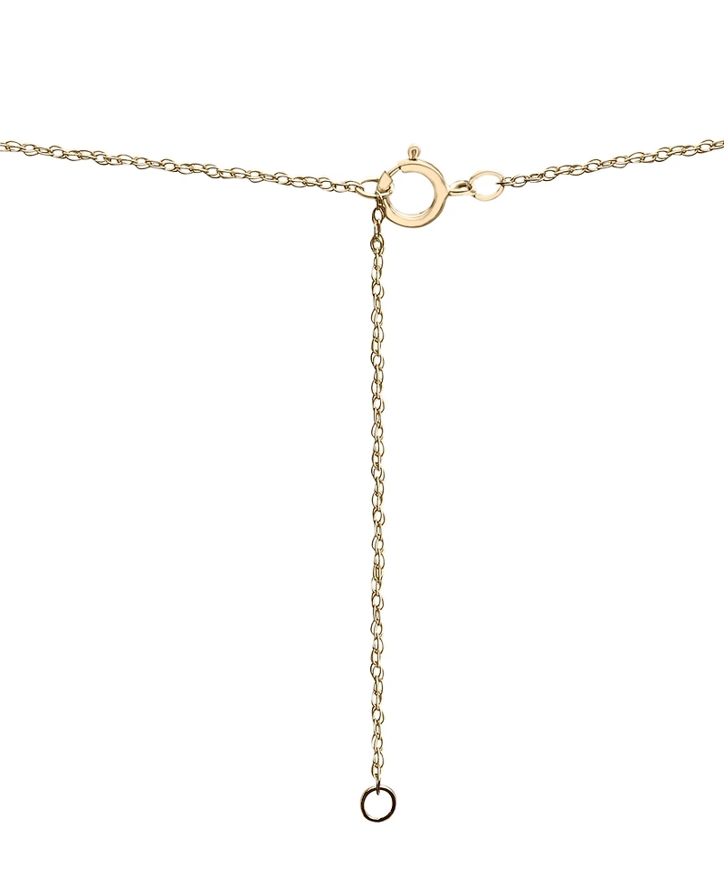 Wrapped Diamond Butterfly Pendant Necklace (1/6 ct. t.w.) 14k Gold (Also Available Black Diamond)