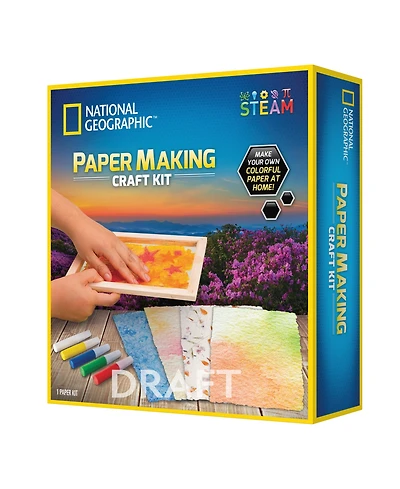 National Geographic Paper Making Craft Kit