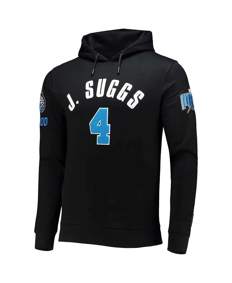 Men's Pro Standard Jalen Suggs Black Orlando Magic Team Player Pullover Hoodie