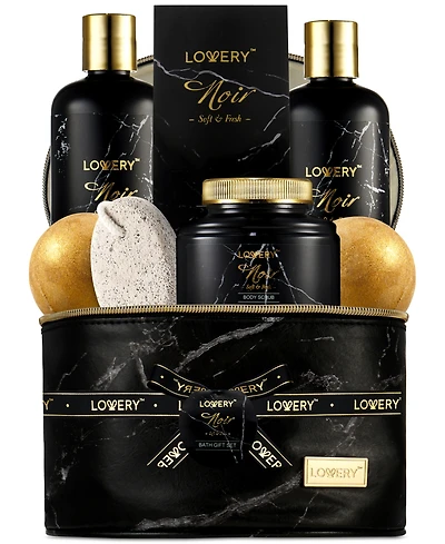 Lovery 7-Pc. Noir Luxury Body-Care Gift Set