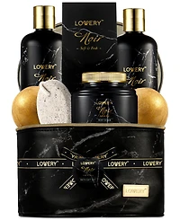 Lovery 7-Pc. Noir Luxury Body-Care Gift Set
