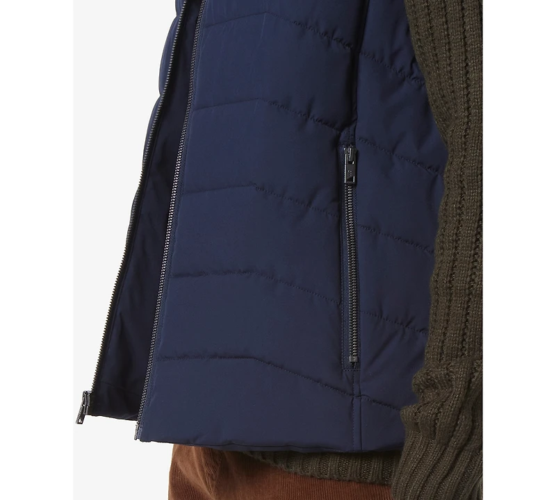 Marc New York Men's Garrick Stretch Packable Quilted Vest