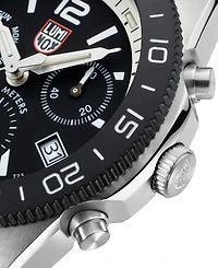 Luminox Men's Swiss Chronograph Pacific Diver Rubber Strap Watch 44mm