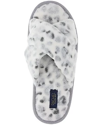 Rachel Rachel Roy Women's Gift Set with X-Band Plush Slipper and Cheetah Blanket Set