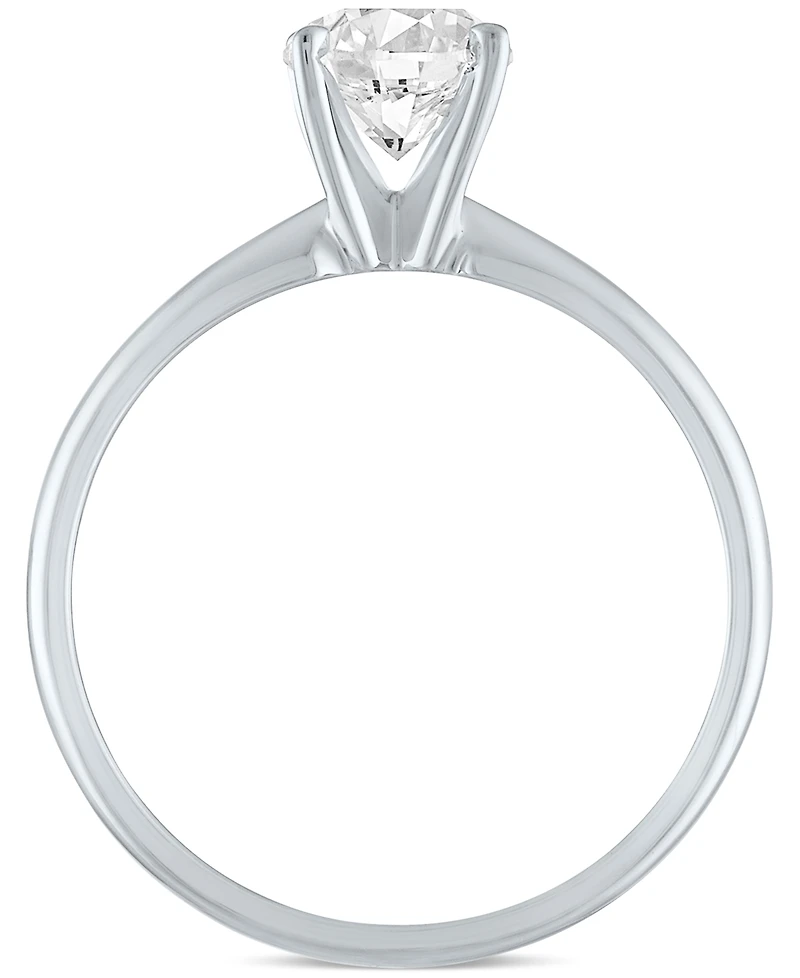 Gia Certified Diamond Engagement Ring (1 ct. t.w.) 14k White Gold or &