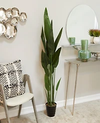 Contemporary Bird of Paradise Artificial Plant, 61"