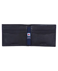 Nautica Men's Credit Card Bifold Leather Wallet