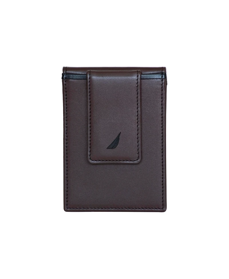 Nautica Men's Pop J Class Front Pocket Wallet