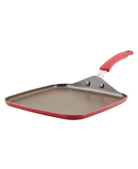 Cook + Create Aluminum 11-Inch Nonstick Griddle Pan, Gray