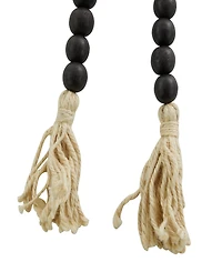 Rosemary Lane Handmade Beaded Garland with Tassel